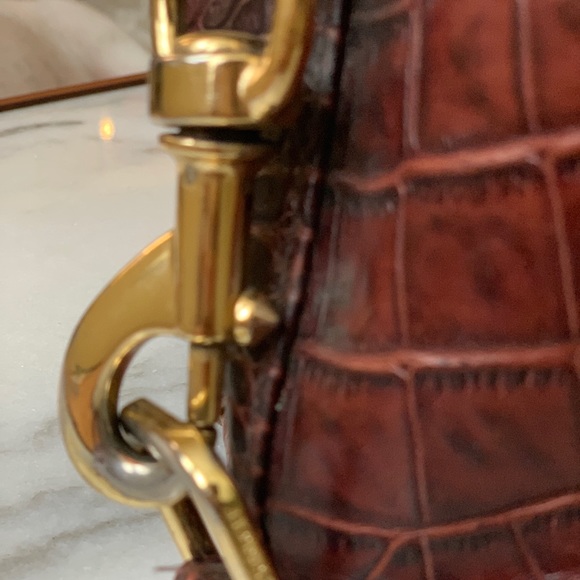 Rebecca Minkoff  crocodile leather satchel bag - Picture 3 of 5